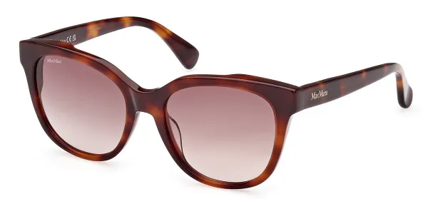 Max Mara MM0068 LEE3 52F Women's Sunglasses Tortoiseshell Size 54