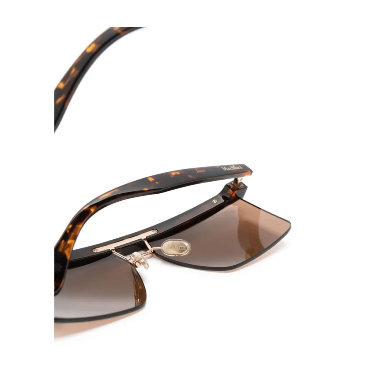 Max Mara , Mm0072 52E Sunglasses ,Brown female, Sizes: