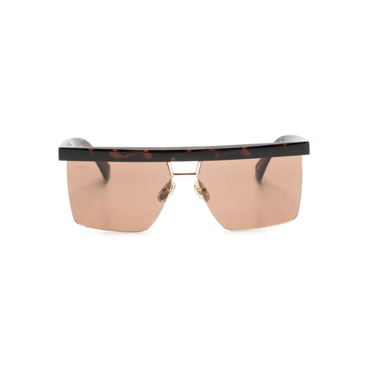 Max Mara , Mm0072 52E Sunglasses ,Brown female, Sizes: