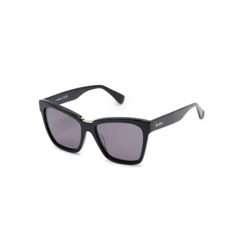 Max Mara , Mm0089 01A Sunglasses ,Black female, Sizes: