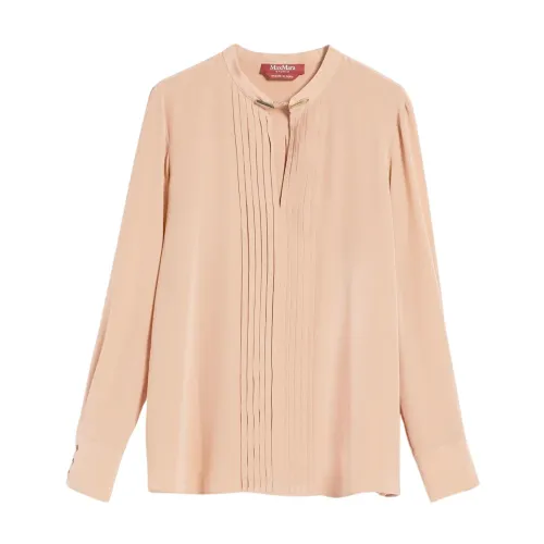 Max Mara , Rennes Shirt - Stylish Design ,Pink female, Sizes: