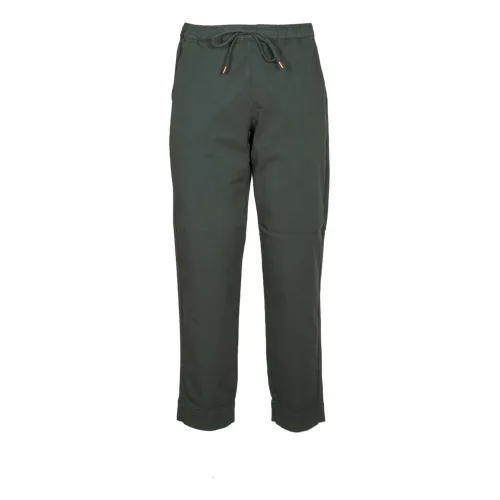 Max Mara , Slim-fit Trousers ,Green female, Sizes:
