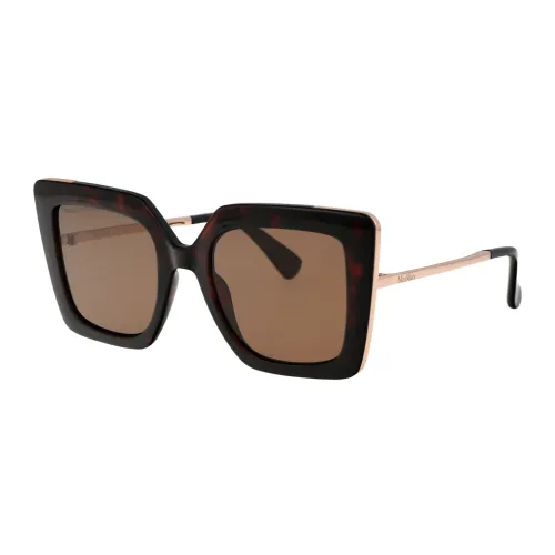 Max Mara , Stylish Design4 Sunglasses for Summer ,Brown female, Sizes: