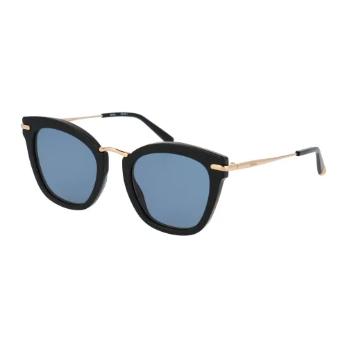 Max Mara , Stylish Sunglasses MM Needle IX ,Black female, Sizes: