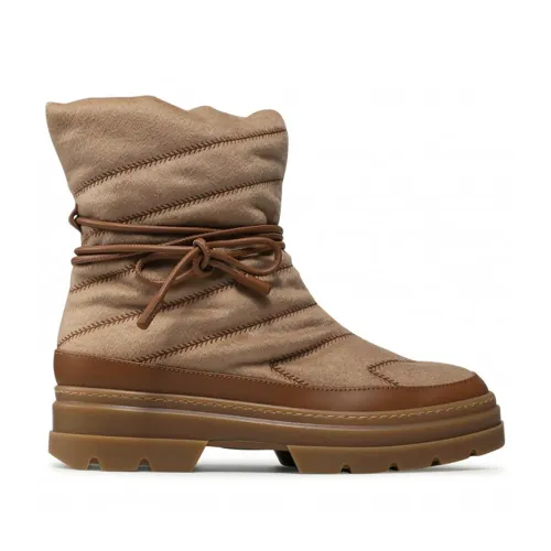 Max Mara , Stylish Winter Boots for Women ,Brown female, Sizes: