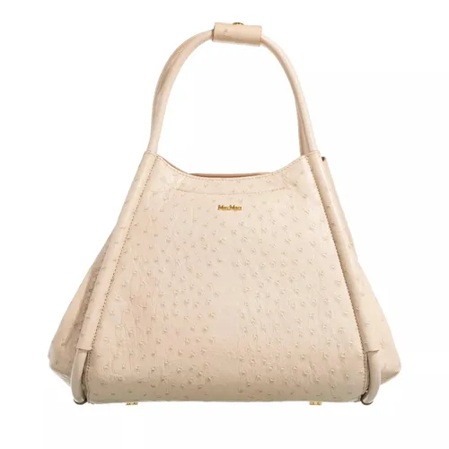 Max Mara Tote Bags - Marinsostrich - beige - Tote Bags for ladies