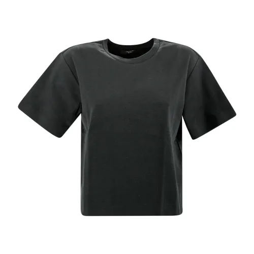 Max Mara Weekend , Black T-shirts and Polos ,Black female, Sizes: