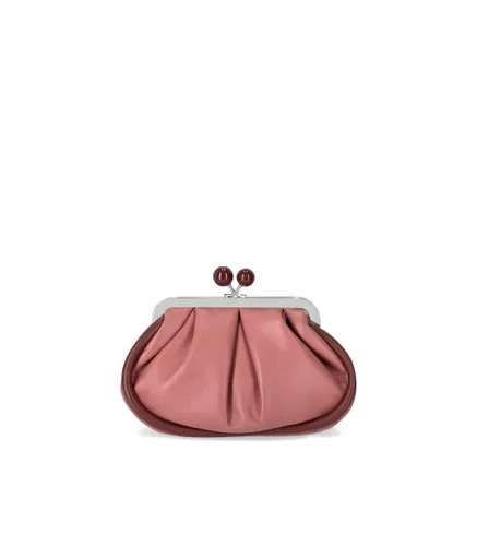 MAX MARA WEEKEND PASTICCINO PHEBE SMALL PINK CLUTCH BAG