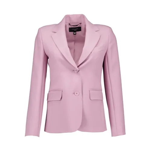 Max Mara Weekend , Pink Uva Blazers ,Pink female, Sizes: