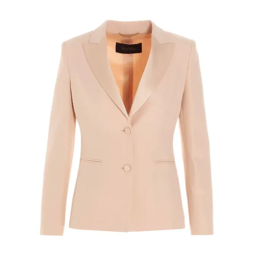 Max Mara , Women's Clothing Jackets 002 Ss21 ,Beige female, Sizes: