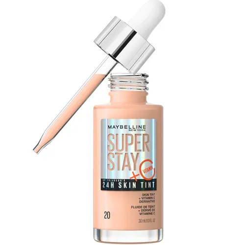 Maybelline Super Stay up to 24H Skin Tint Foundation + Vitamin C 30ml (Various Shades) - 20