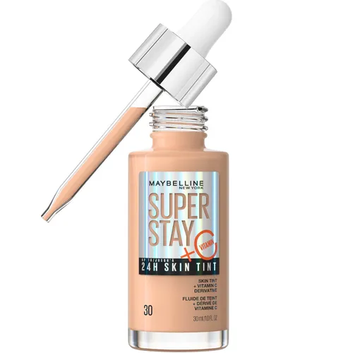 Maybelline Super Stay up to 24H Skin Tint Foundation + Vitamin C 30ml (Various Shades) - 30