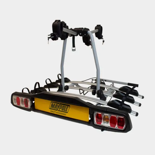 Maypole 4 Bike Towball Mounted Cycle Carrier - No Colour, No Colour