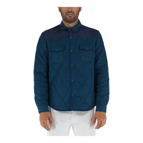 MC2 Saint Barth , Casual Shirt ,Blue male, Sizes: