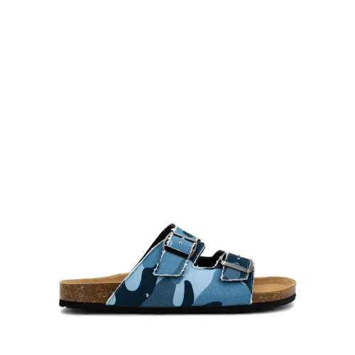 MC2 Saint Barth , Cork Insole Rubber Sole Sandals ,Multicolor male, Sizes: