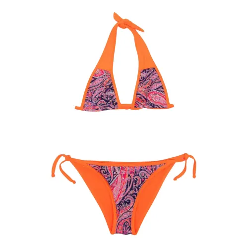 MC2 Saint Barth , Fluorescent Orange Kids Swimwear ,Orange female, Sizes: