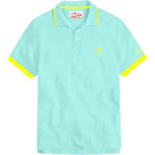 MC2 Saint Barth , Polo Shirt ,Blue male, Sizes:
