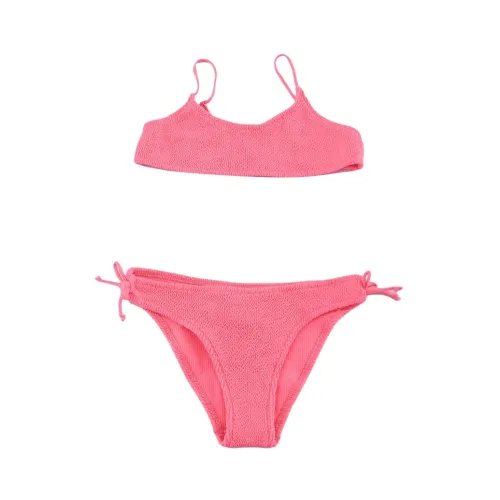 MC2 Saint Barth , Stripes and Piping Bikini ,Pink female, Sizes: