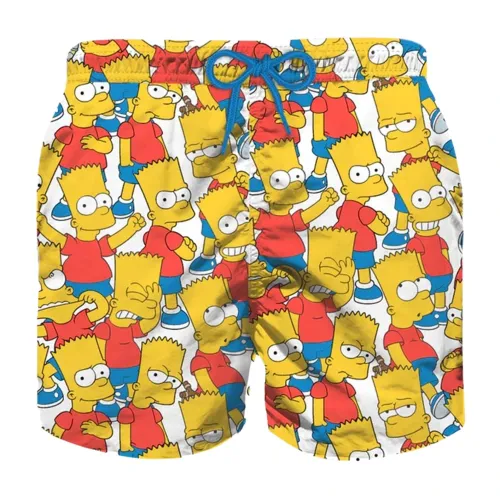 MC2 Saint Barth , The Simpsons Kids Swimwear ,Multicolor male, Sizes: