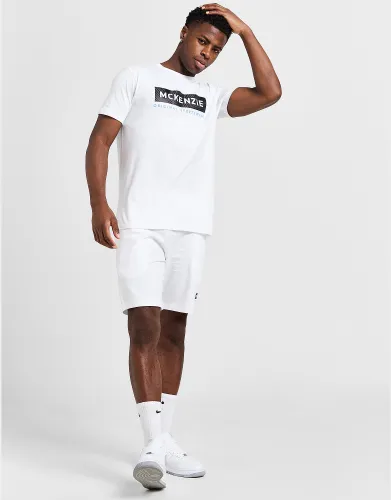 McKenzie Carbon T-Shirt/Shorts Set - White - Mens