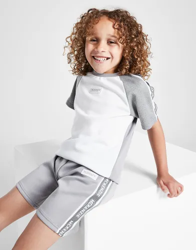 McKenzie Glint T-Shirt/Shorts Set Children - Grey - Kids