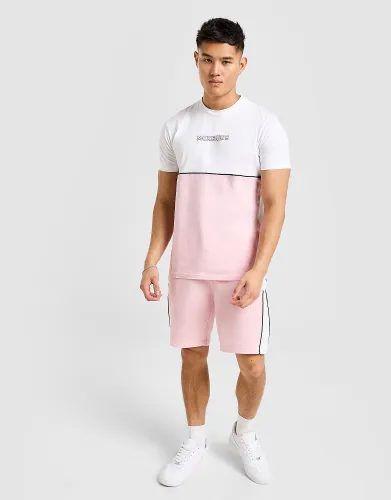 McKenzie Ovate T-Shirt/Shorts Set - Pink - Mens