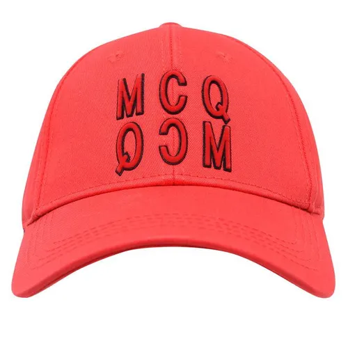 MCQ Logo Baseball Cap - Red