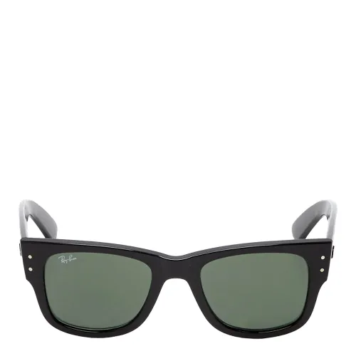 Mega Wayfarer Sunglasses - Black