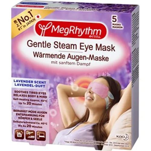 MegRhythm Gentle Steam Eye Mask Lavender Scent Female 1 Stk.