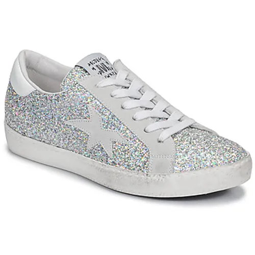 Meline  GARAMINE  women's Shoes (Trainers) in Silver