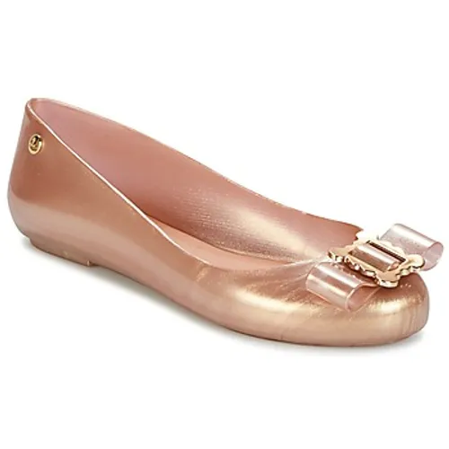 Melissa  VW SPACE LOVE 18 ROSE GOLD BUCKLE  women's Shoes (Pumps / Ballerinas) in Gold