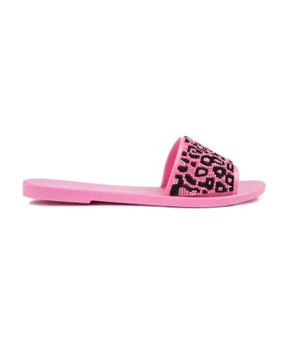 Melissa Womens Savage Slide Sandals - Pink