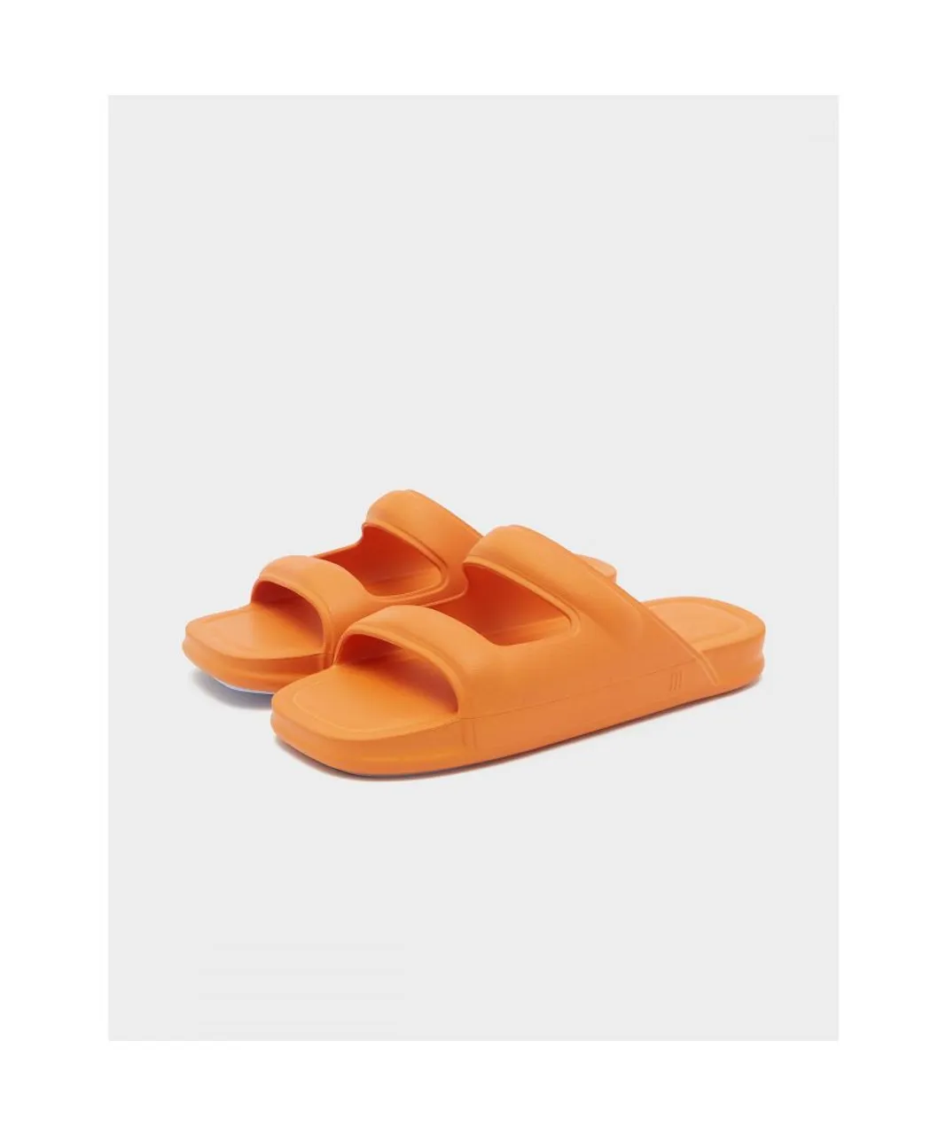 Melissa Womenss Free Grow Slide Sandals in Orange