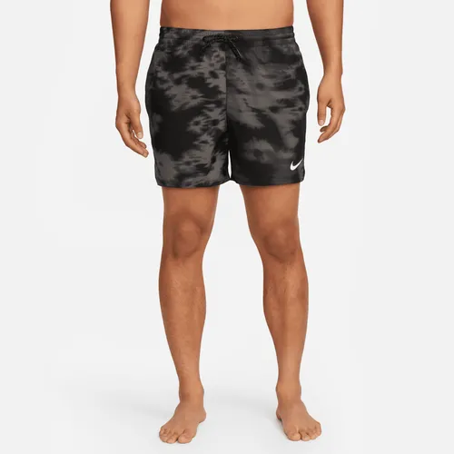 Men's 13cm (approx.) Volley Swimming Shorts - Black - Polyester