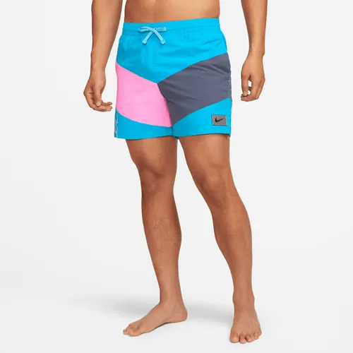 Men's 13cm (approx.) Volley Swimming Shorts - Blue - Polyester