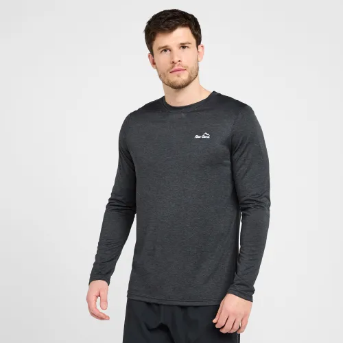 Men's Active Long Sleeve T-Shirt - Black, Black