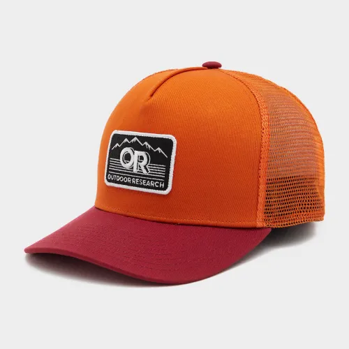 Men's Advocate Trucker Cap, Orange