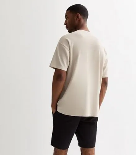 Men's Black Chino Shorts New Look