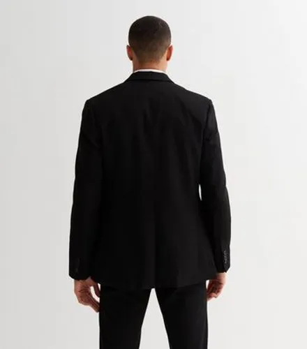 Men's Black Skinny Fit Suit Jacket New Look