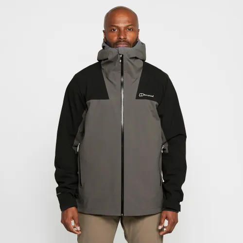 Men's Boreen Stretch Waterproof Jacket, Grey