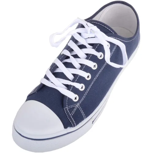 Mens Canvas Lace Up Sporty Outdoor Trainers Sneakers