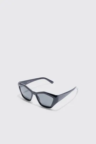 Men's Chunky Plastic Sunglasses - Black - One Size, Black