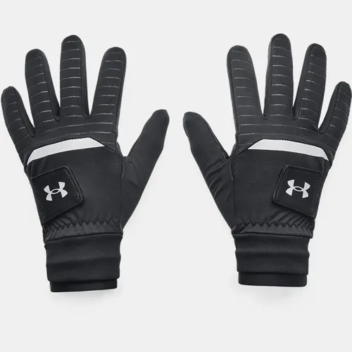 Men's ColdGear® Infrared Golf Gloves Black / Pitch Gray L