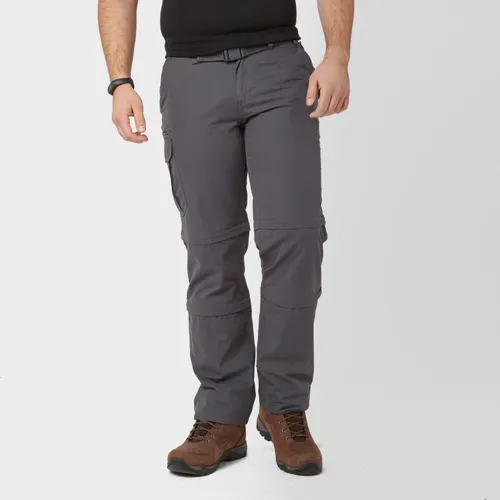 Men's Double Zip Off Trousers - Grey, Grey
