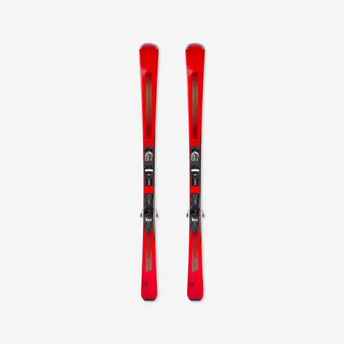 Men's Downhill Ski With Bindings - Boost 500 - Red