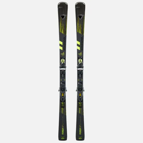 Men's Downhill Ski With Bindings - Rossignol Forza 128 50° - Black Yellow