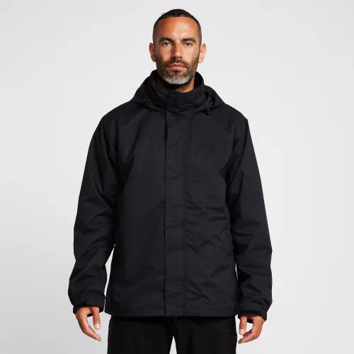 Men's Downpour 3 In 1 Waterproof Jacket - Black, Black