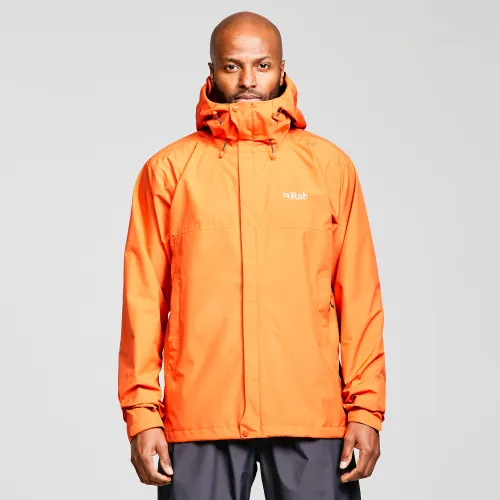 Men's Downpour ECO Waterproof Jacket, Orange