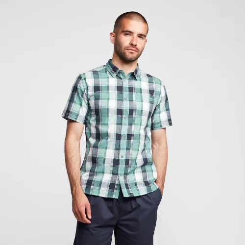 Men's Dunster Short Sleeve Organic Cotton Shirt, Blue