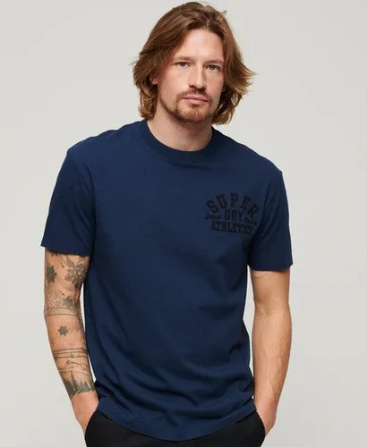 Men's Embroidered Superstate Athletic Logo T-Shirt Blue / Pilot Mid Blue